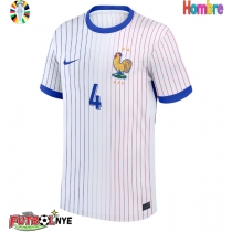 Camiseta Francia Dayot Upamecano #4 Visitante Equipación Eurocopa 2024 manga corta